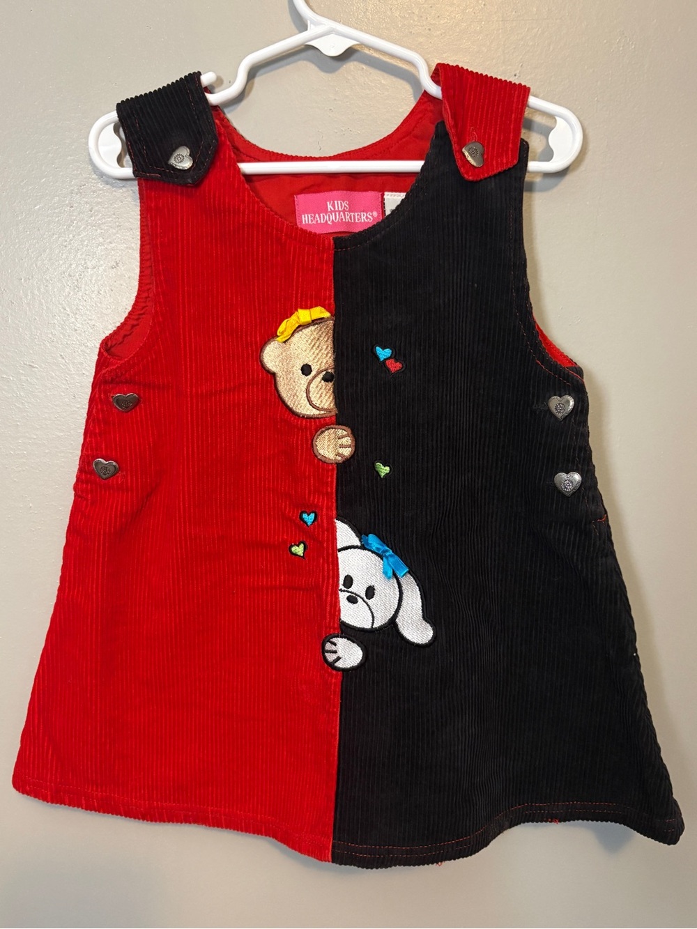 Vintage Girls Colorblock Dress 4
